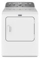 Maytag - 7.0 Cu. Ft. Gas Dryer with Steam Enhanced Cycles - White
