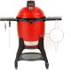 KAMADO JOE - CLASSIC JOEâ„¢ III-with CART and Locking Wheels - Blaze Red
