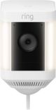 Ring - Spotlight Cam Plus - Plug-In - Outdoorâ€“Indoor Wireless 1080p Surveillance Camera - White