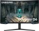 Samsung - Odyssey G6 27â€ 1000R Curved QHD 240Hz 1ms FreeSync Premium Pro Smart Gaming Monitor - Black