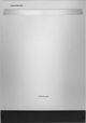 Whirlpool - Top Control Built-In Dishwasher with Boost Cycle and 55 dBa - Stainless steel