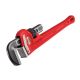 RIDGID 18 in. Straight Pipe Wrench for Heavy-Duty Plumbing, Sturdy Plumbing Pipe Tool with Self Cleaning Threads and Hook Jaws 31025