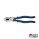 Klein Tools 9 in. Journeyman Heavy Duty Side Cutting Pliers for Fish Tape Pulling J2000-9NETP