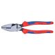 KNIPEX 9 in. High Leverage New England Style Linemans Pliers with Comfort Grip Handle 09 02 240 SBA