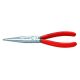 KNIPEX Heavy Duty Forged Steel 8 in. Long Nose Cutting Pliers with 61 HRC Cutting Edge 26 11 200