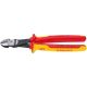 KNIPEX 10 in. Insulated High Leverage Diagonals 74 08 250 US