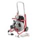RIDGID K-400 AutoFeed Drain Cleaning Snake Auger 120-Volt Drum Machine and C-32IW 3/8 in. x 75 ft. Cable + Tool Set & Gloves 27008