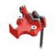 RIDGID 1/8 in. to 8 in. Pipe Capacity, Top-Screw Bench Chain Vise Model BC810A (Includes Pipe Rest & Bender) 40215