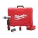Milwaukee M12 12-Volt Lithium-Ion Cordless ProPEX Expansion Tool Kit with (2) 1.5Ah Batteries, (3) Expansion Heads and Hard Case 2432-22