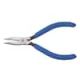 Klein Tools 4 in. Midget Long-Nose Pliers with Slim Nose and Spring D322-4 1/2C