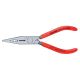KNIPEX Heavy Duty Forged Steel 4-in-1 Electrician Pliers with 10, 12, and 14 AWG and 60 HRC Cutting Edge 13 01 614 SBA