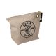 Klein Tools 10 in. Consumables Natural Canvas Zipper Bag 5539NAT
