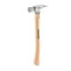 Stiletto 16 oz. Titanium Milled Face Hammer with 18 in. Curved Hickory Handle TI16MC