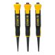 DEWALT 1/32 in., 2/32 in., 3/32 in. Bi-Material Nail Set (3-Piece) DWHT58018