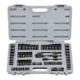 Stanley 1/4 & 3/8 in. Drive Black Chrome SAE 69-Piece Mechanic Tool Set 92-824