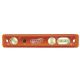 Swanson 9 in. Aluminum Lighted Magnetic Torpedo Level with 3 Bubble Vials, Etched Ruler and Straight Edge TLL049M
