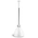 simplehuman Toilet Plunger in White BT1085