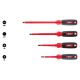 Milwaukee 1000-Volt Insulated Screwdriver Set and Pouch (4-Piece) 48-22-2204