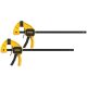 DEWALT 12 in. Medium Trigger Bar Clamp (2 Pack) DWHT83158