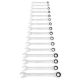 GEARWRENCH Metric 72-Tooth Combination Ratcheting Wrench Tool Set (16-Piece) 9416