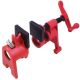 BESSEY H-Style 3/4 in. Black Pipe Clamp Fixture Set BPC-H34