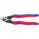 KNIPEX 7.5 in. Wire Rope Cutters with Comfort Grip Handles 95 62 190