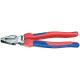 KNIPEX 8 in. High Leverage Combination Pliers with Comfort Grip Handles 02 02 200