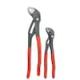 KNIPEX Forged Steel Cobra Pliers Set with 61 HRC Teeth (2-Piece) 00 31 20 V01 US
