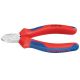 KNIPEX 5 in. Diagonal Flush Cutters with Comfort Grip 72 02 125