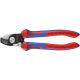 KNIPEX 6-1/2 in. Cable Shears with Comfort Grip 95 22 165