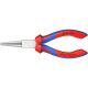 KNIPEX 6-1/4 in. Round Tips Long Nose Pliers with Comfort Grip 30 35 160