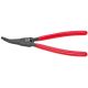 KNIPEX 8 in. Circlip Pliers for Special Rings 45 21 200