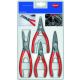 KNIPEX Precision Snap-Ring Pliers Set (4-Piece) 00 20 03 SB