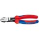 KNIPEX 7-1/4 in. High Leverage Diagonal Cutters with Comfort Grip 74 12 180
