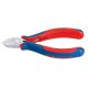 KNIPEX 5 in. Electronics Diagonal Cutters with Comfort Grip 76 22 125