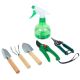 Pure Garden 7.25 in. 7-in-1 Plant Care Garden Tool Set with Bag 75-1207