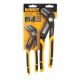 DEWALT Straight Jaw Push Lock Pliers Set (2-Piece) DWHT74428