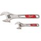 Milwaukee 6 in. and 10 in. 2-Piece Adjustable Wrench Set 48-22-7400