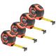 Crescent Lufkin 1 in. x 25 ft. Power Return Engineer's Tape Measure (4-Piece) PHV1425DN4PCC
