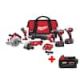 Milwaukee M18 18V Lithium-Ion Cordless Combo Kit (6-Tool) with 5.0Ah Battery 2696-26-48-11-1850