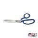 Klein Tools Bent Trimmer w/Large Ring, Blue Coating, 8-Inch 208LR-BLU-P