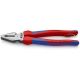 KNIPEX 9 in. High Leverage Combination Pliers with Dual-Component Comfort Grips and Tether Attachment 02 02 225 T BKA