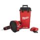 Milwaukee M18 FUEL 18-Volt Lithium-Iron Cordless Plumbing Drain Snake Auger Kit with w/ CABLE DRIVE & 5/16 in. x 35 ft. Cable 2772A-21