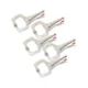 Crescent 11 in. Locking C-Clamp with Swivel Pad Tips (5-Piece) C11CCSVN5PCC