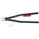 KNIPEX 22-3/4 in. Internal Straight Snap-Ring Pliers for Large Internal Snap Rings 44 10 J6