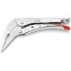KNIPEX 10 in. Angled Long Nose Locking Pliers 41 44 200