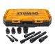 DEWALT 3/8 in. and 1/2 in. Drive Impact Accessory Set (10-Piece) DWMT74741