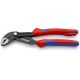 KNIPEX 7-1/4 in. Cobra Pliers with Dual-Component Comfort Grips and Tether Attachment 87 02 180 T BKA