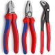 KNIPEX Pliers Set with Combination Diagonal and Cobra Pliers (3-Piece) 00 20 09 V01