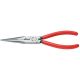 KNIPEX 8 in. Long Nose Pliers with Cutter and 12 AWG Stripping Hole 26 11 200 S1